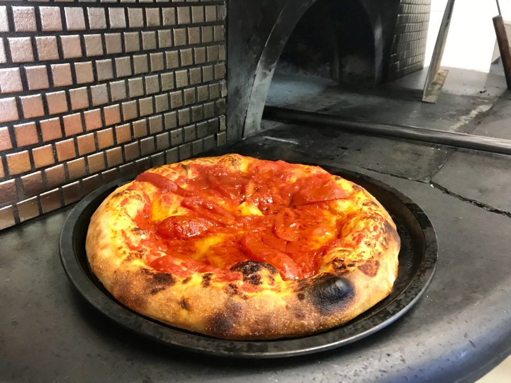 Pepe in Grani -Pizza nel ruoto