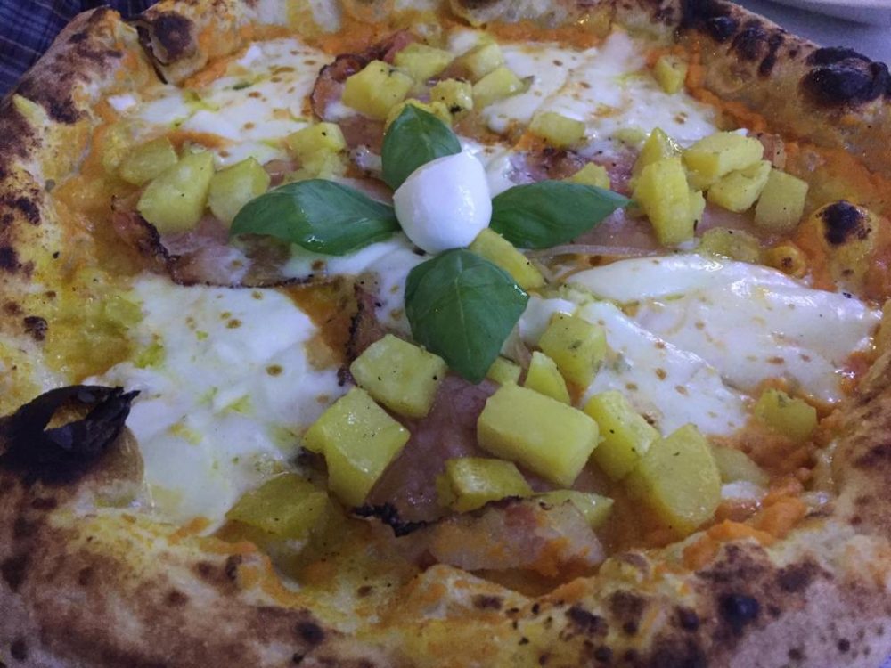 Pizzeria da Nino Pannella - Pizza Zucca e Guanciale