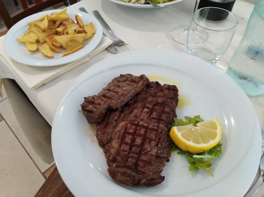 Ristorante del Casale degli Ulivi Tagliata di entrecote