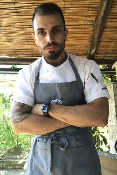 Lo chef Gabriele Martinelli