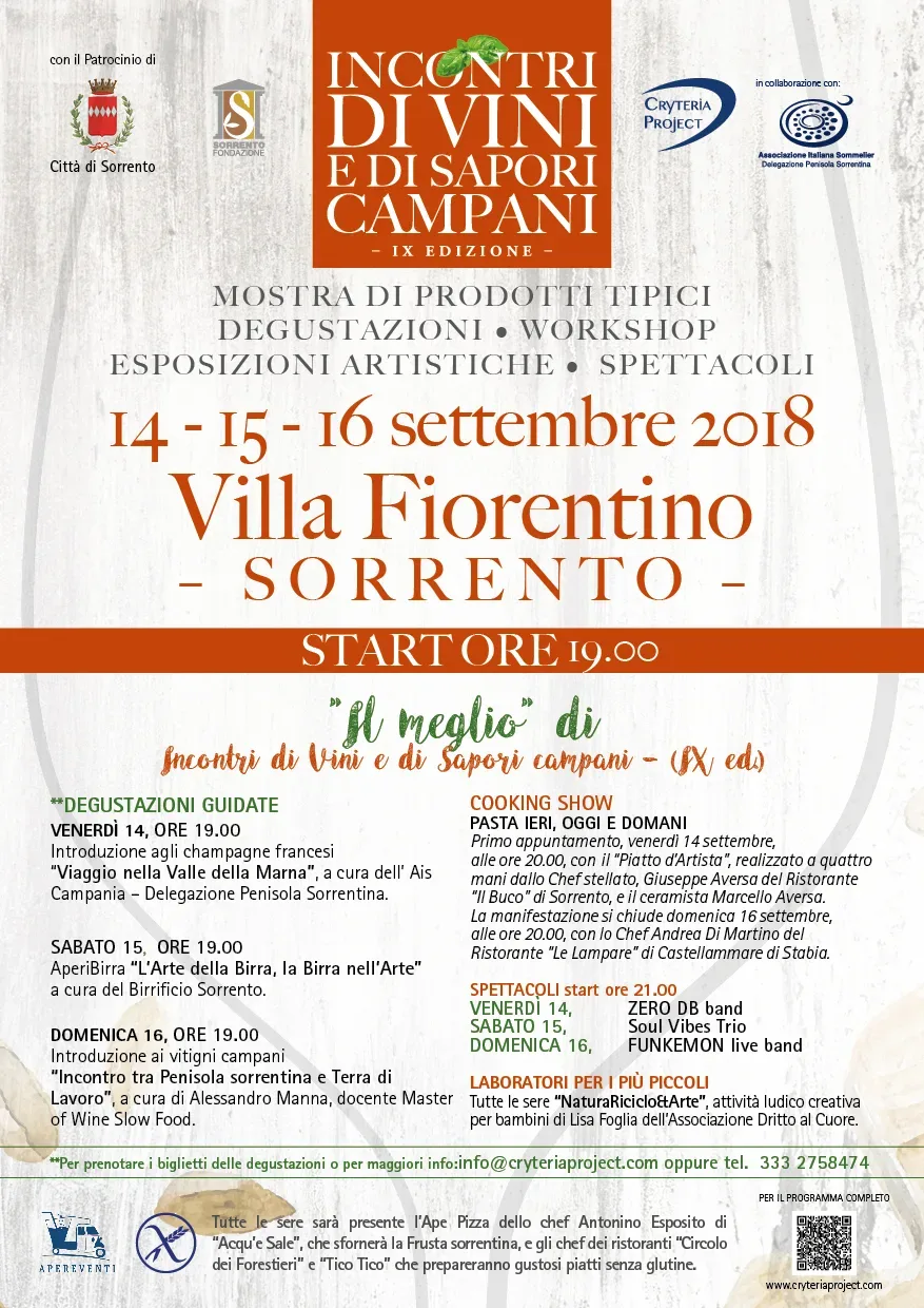 Incontri di Vini e di Sapori campani