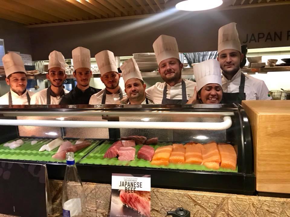 Alex Pochynok e Francesco Franzese con la cucina