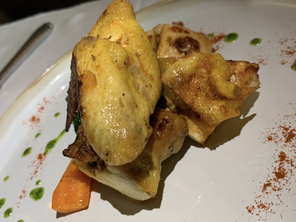 Ristorante Corte Visconti, galletto livornese