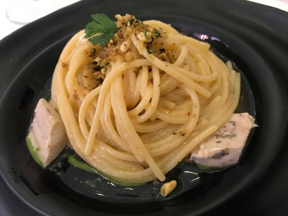 Don Alfonso, spaghetti con alalunga