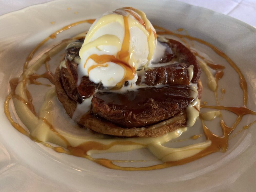 Ristorante Corte Visconti, tarte tatin alle mele