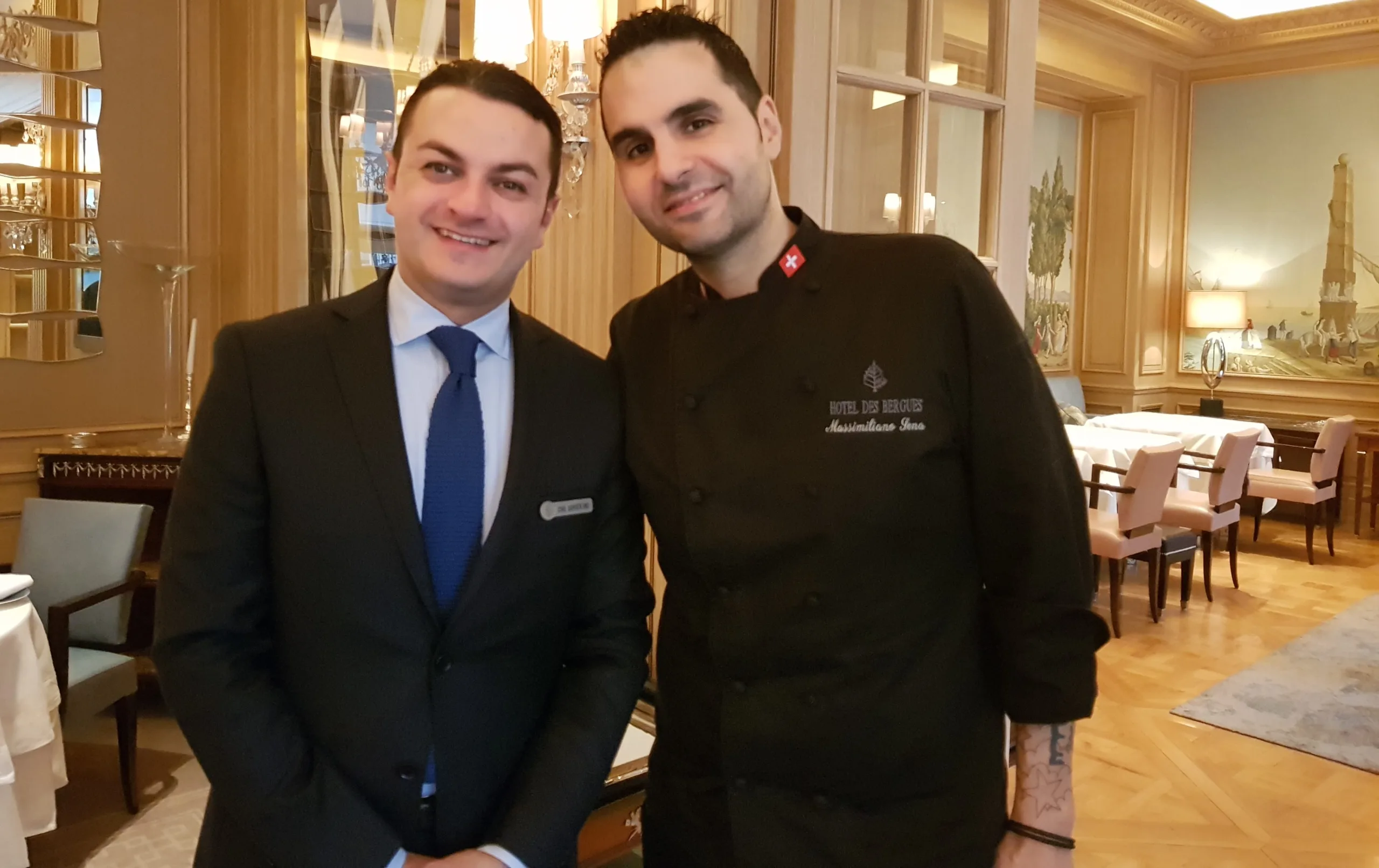 Ciro Sorrentino e Massimiliano Sena, chef e maitre - Il Lago, Four