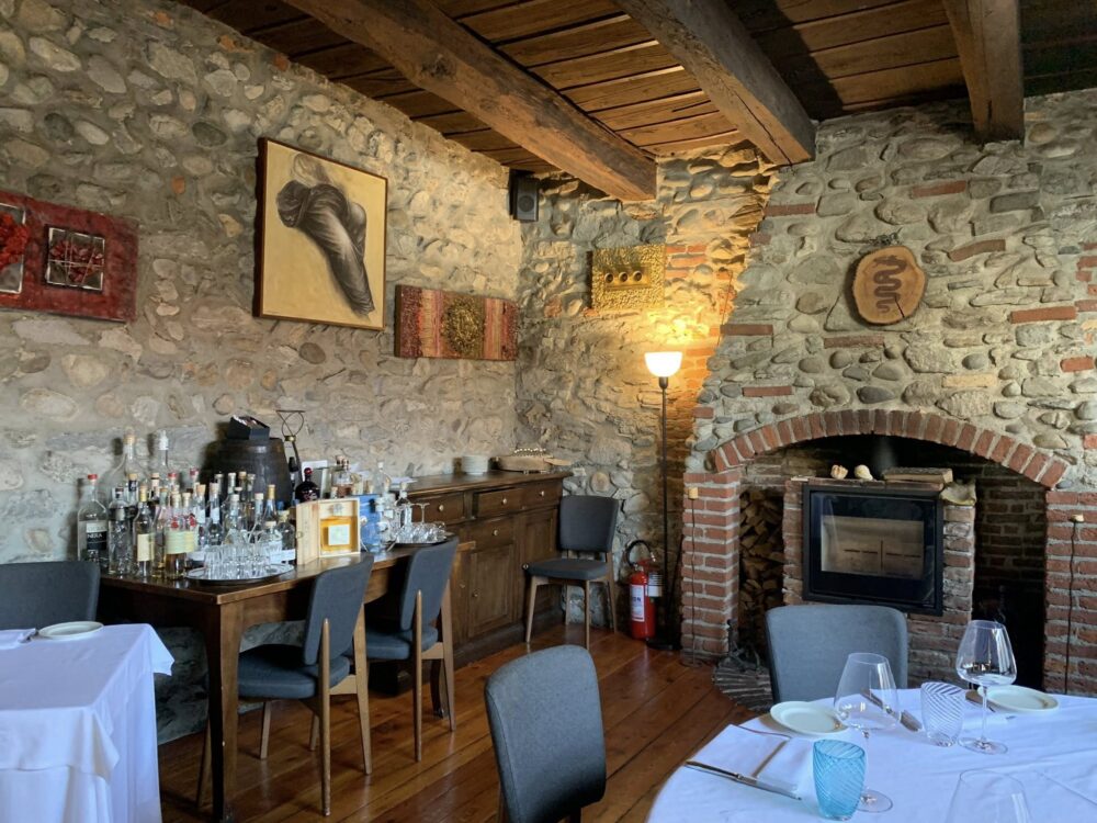 Ristorante Corte Visconti, scorcio sala