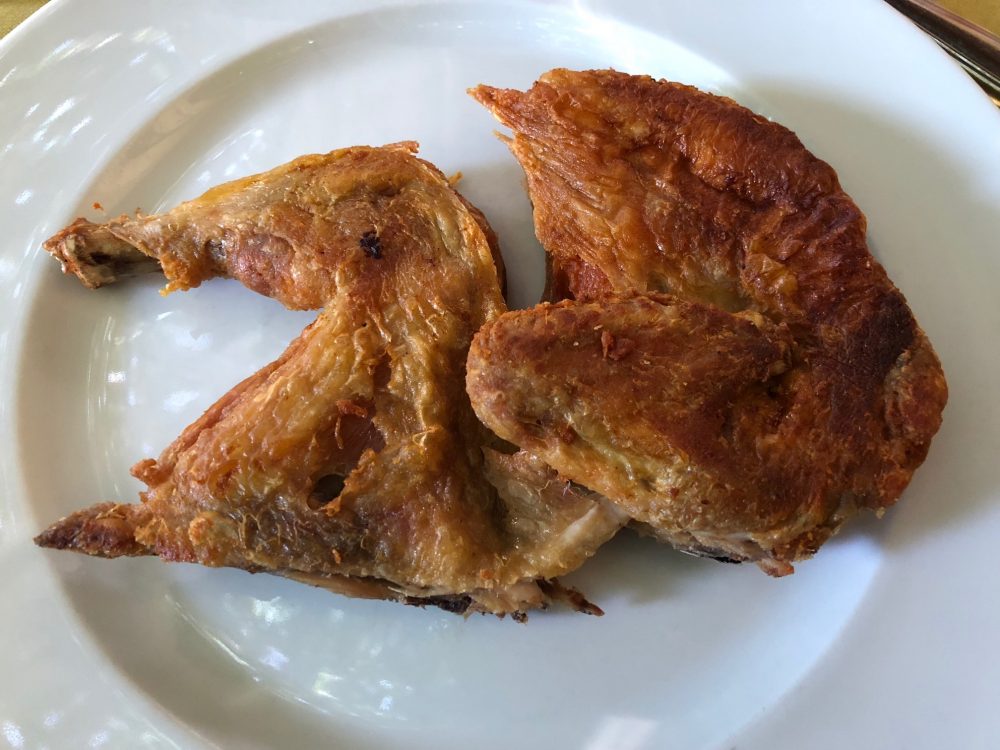 Antica Trattoria del Gallo, pollo alla diavola