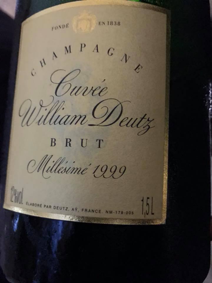 Champagne Deutx Cuvèe William Deutx 1999