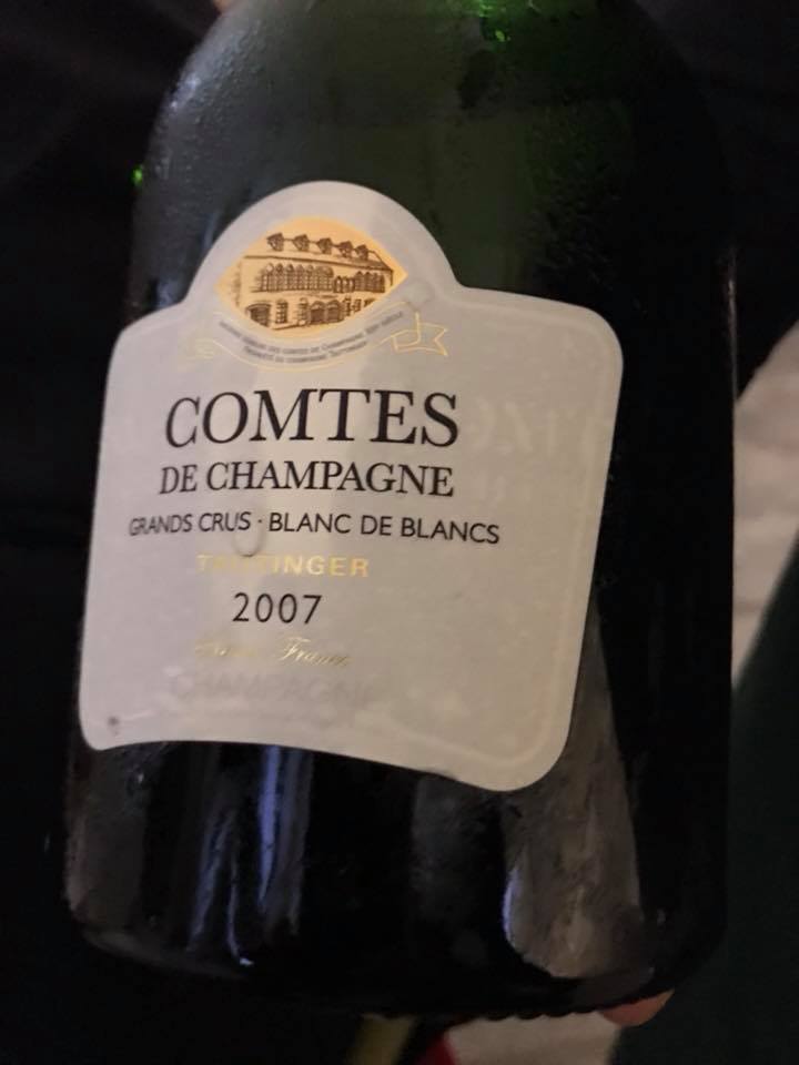 Champagne Taittinger Comtes de Champagne Gran Crus 2007