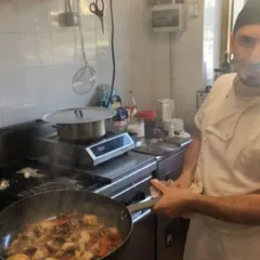 Mario in cucina