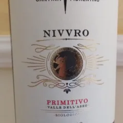 Nivvro Primitivo Salento Igp 2016 Cantina Fiorentino