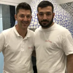 Pizzeria Porzio - Errico Porzio e collaboratore