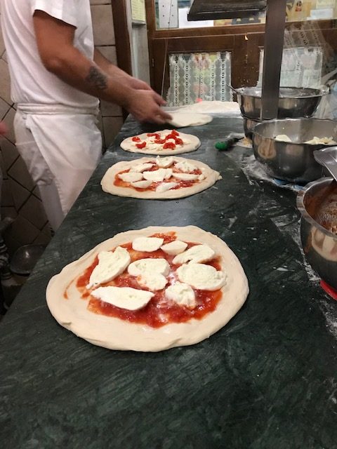 Pizzeria da Attilio - preparazione