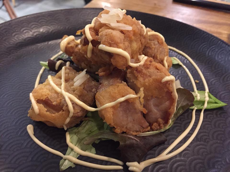 Umami, pollo fritto karaage