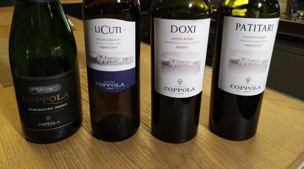 Vini Cantina Coppola Annate nuove