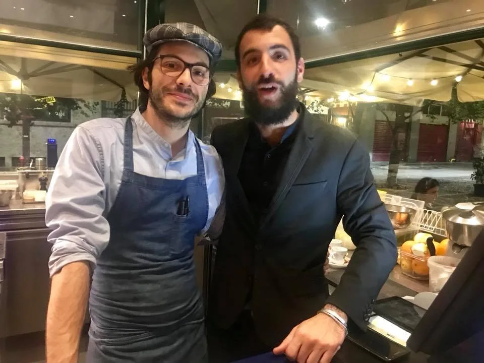 Exit a Milano, Claudio Rovai e Onofrio Biscione. Cucina e sala