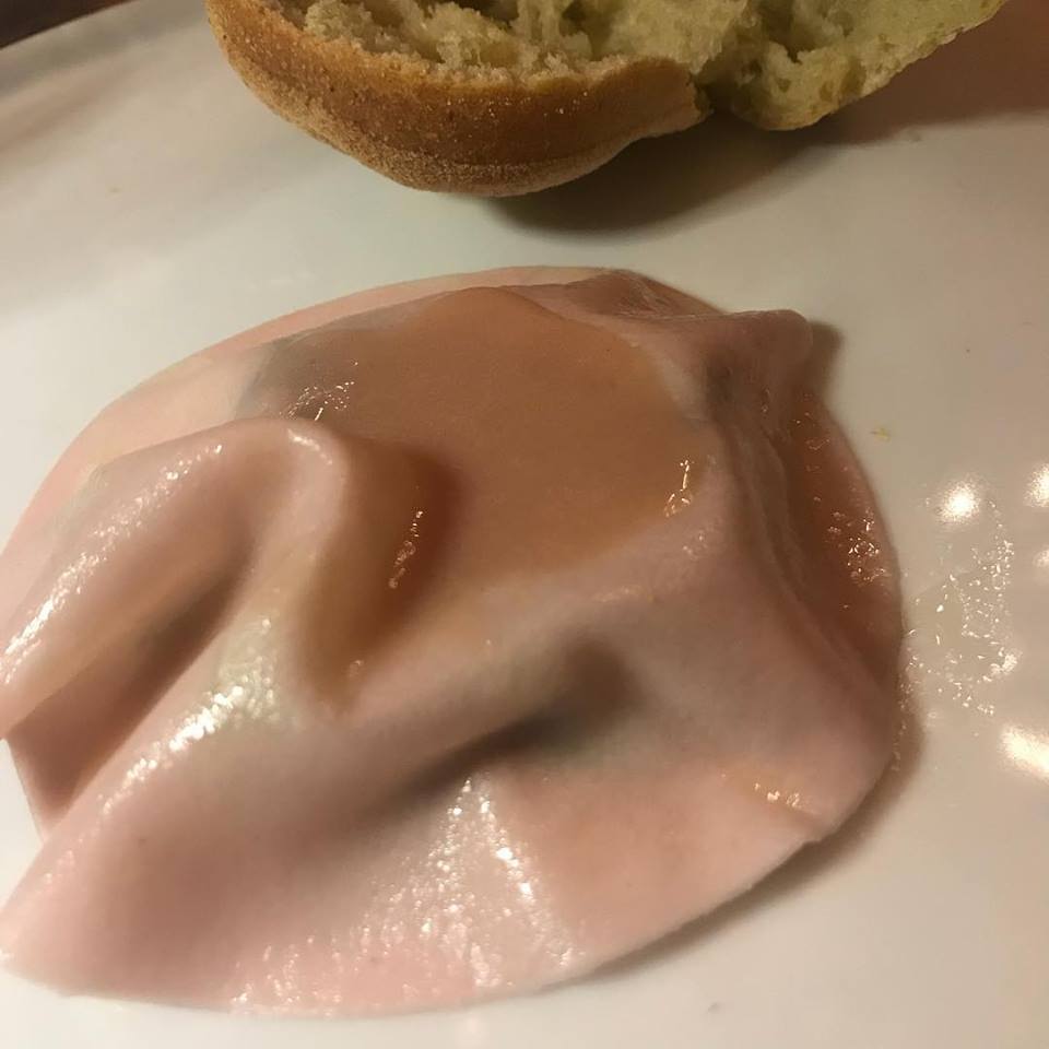 Osteria Francescana - Panino cappasanta e mortadella