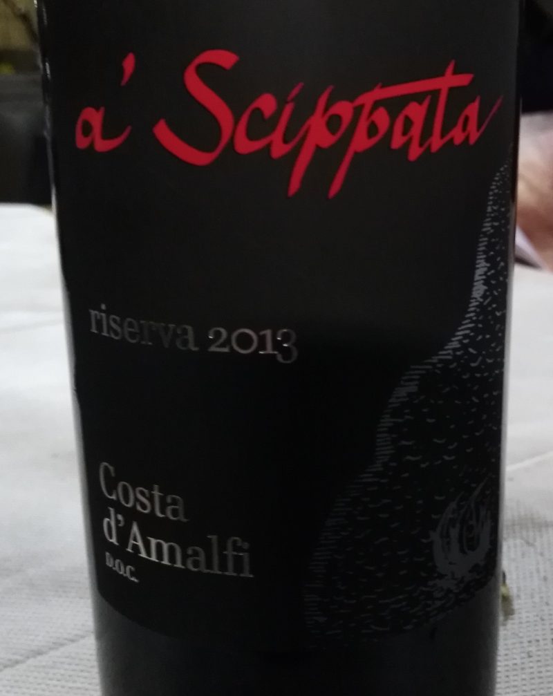 A' Scippata Costa d'Amalfi Riserva Doc 2013 Giuseppe Apicella