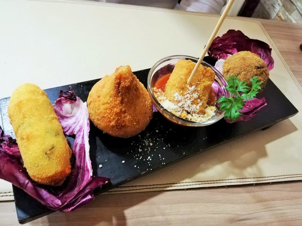 Criscito’s - Combo di fritti, crocche, arancino, pacchero e polpetta