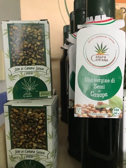 Canapa Campana - olio e semi di canapa