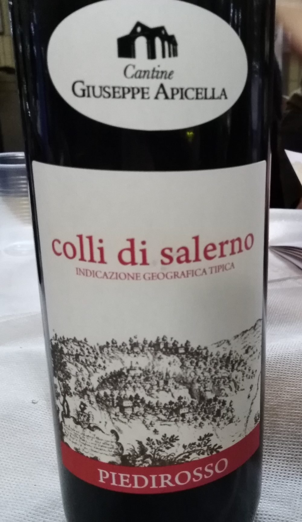 Colli di Salerno Piedirosso Doc 2017 Giuseppe Apicella