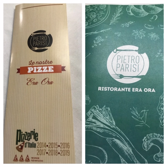 Era Ora - Menu'