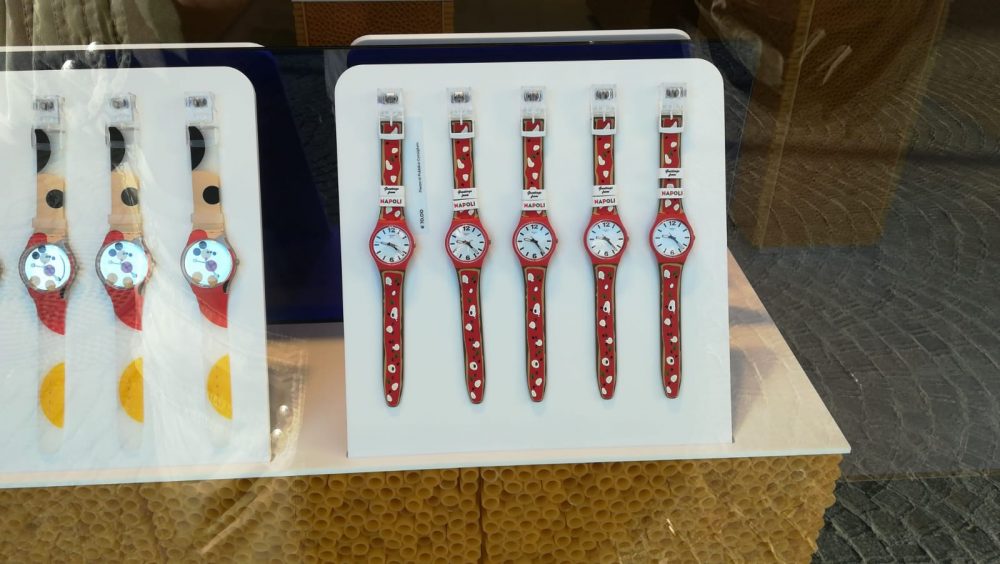 Orologio che Swatch dedicato a Napoli