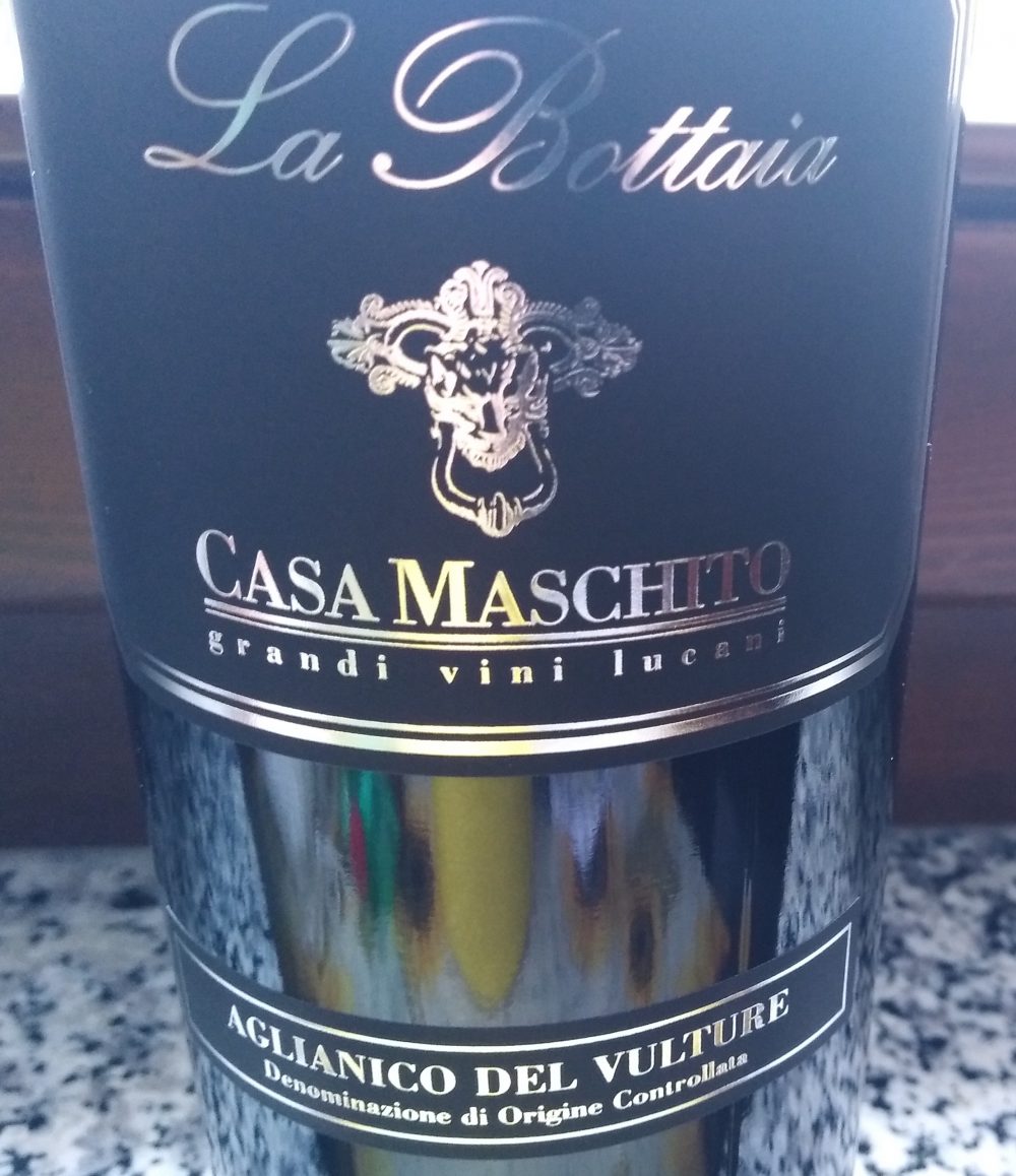 La Bottaia Aglianico del Vulture Doc 2015 Casa Maschito