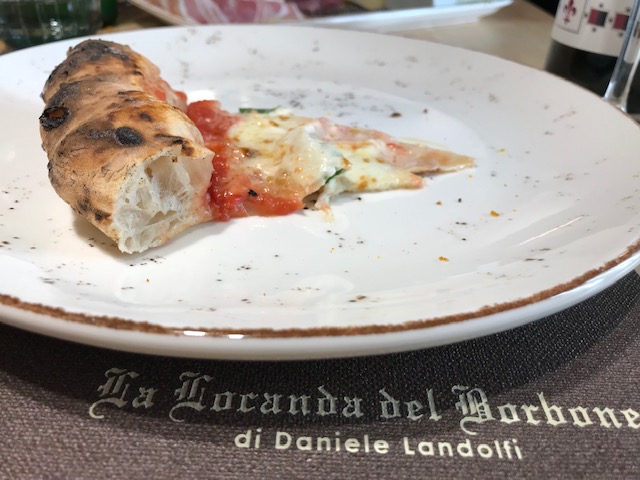 Locanda del Borbone - sezione della pizza