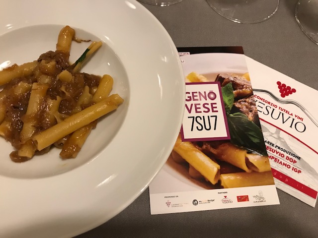 MasterClass Genovese7SU7. Genovese dello chef Gianluca D’Agostino del Ristorante Veritas