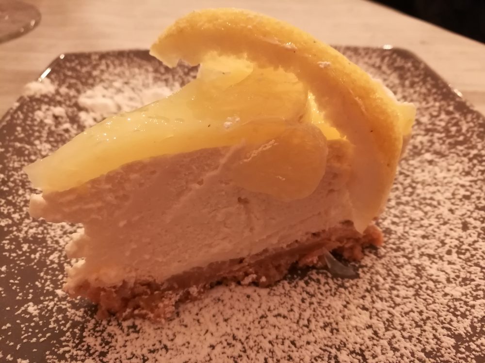 Pizzeria Quattrocento Gradi - La Cheesecake al Limone artigianale