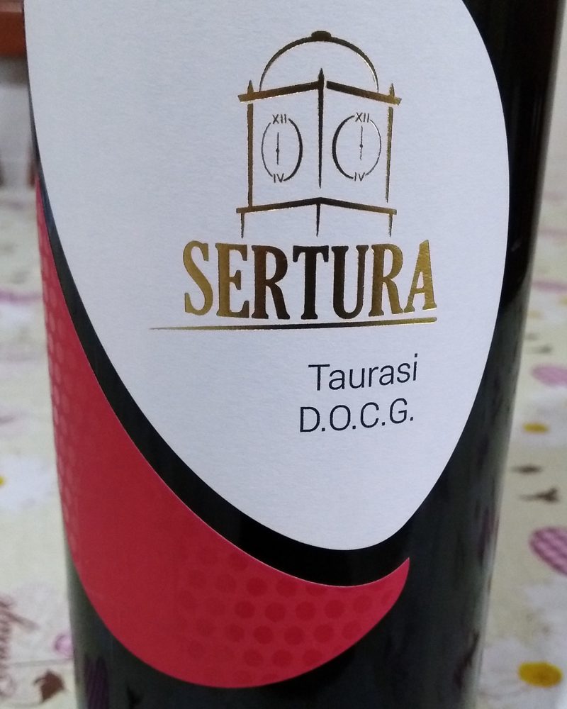 Taurasi Docg 2012 Sertura