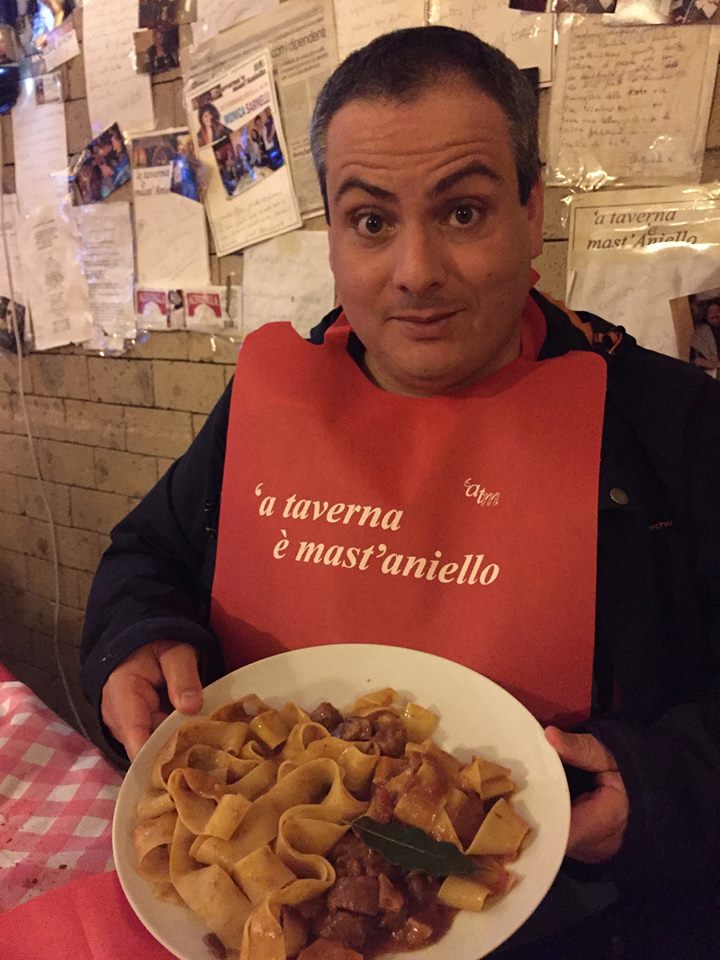 Taverna ‘e Mast’ Aniello - io e il bavaglino