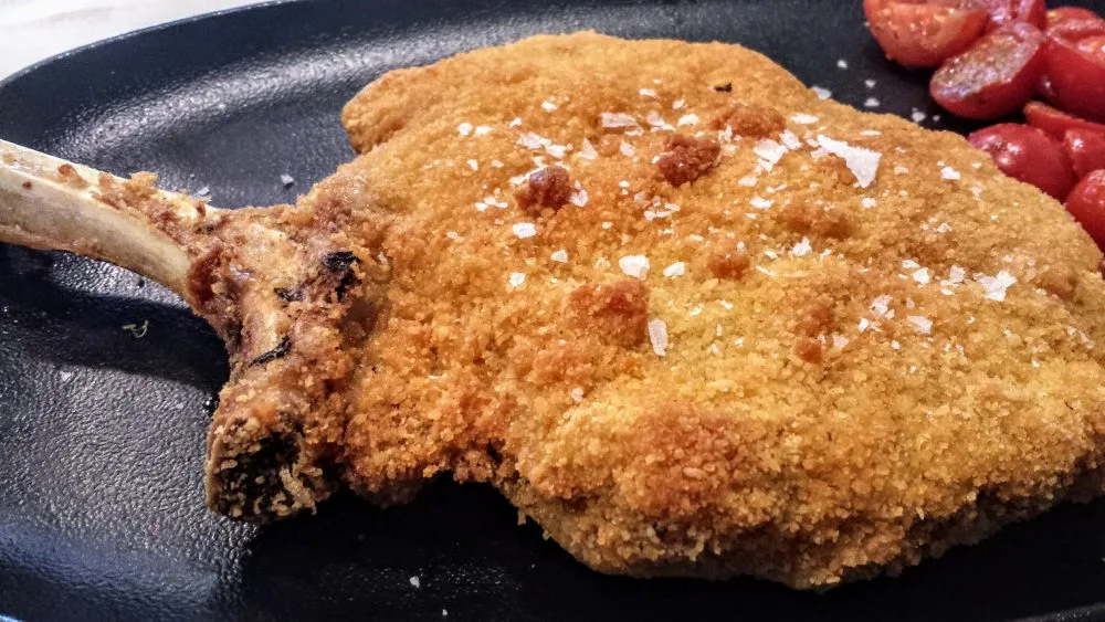 O. Brunello, La vera cotoletta di vitello alla milanese