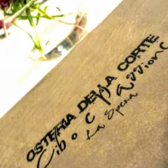 Osteria della Corte, menu