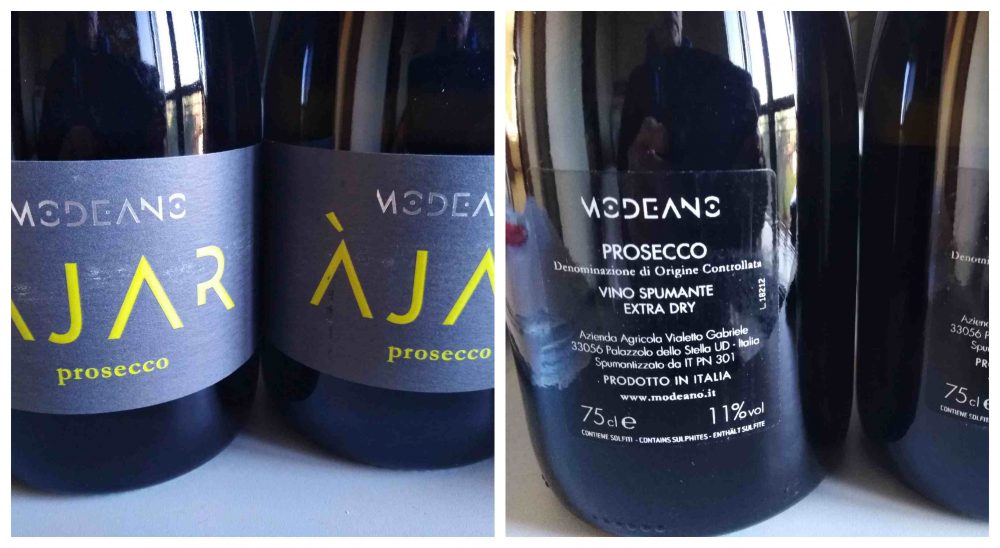 Prosecco Doc Ajar Extra Dry Modeano