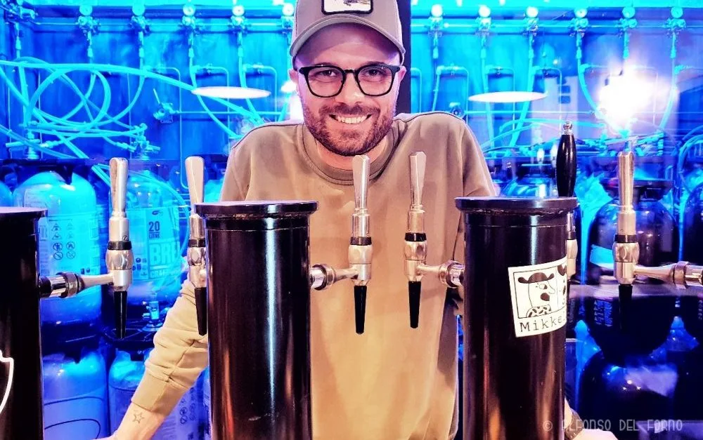 Alfonso Agovino, co-titolare del Beer Dock Lab