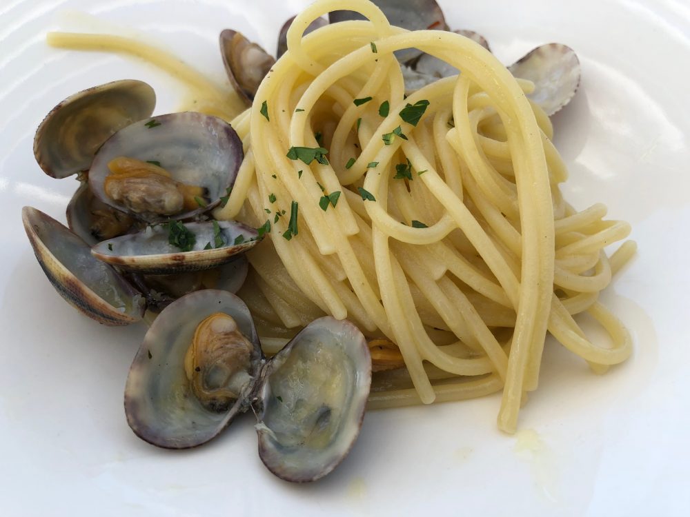 Beach 93, Paestum, spaghetti alle vongole