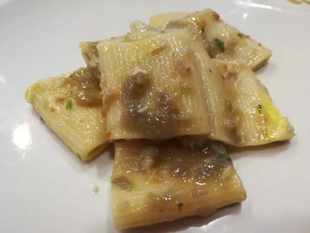 Osteria 2.0 - Paccheri rigati alla Genovese di Mare