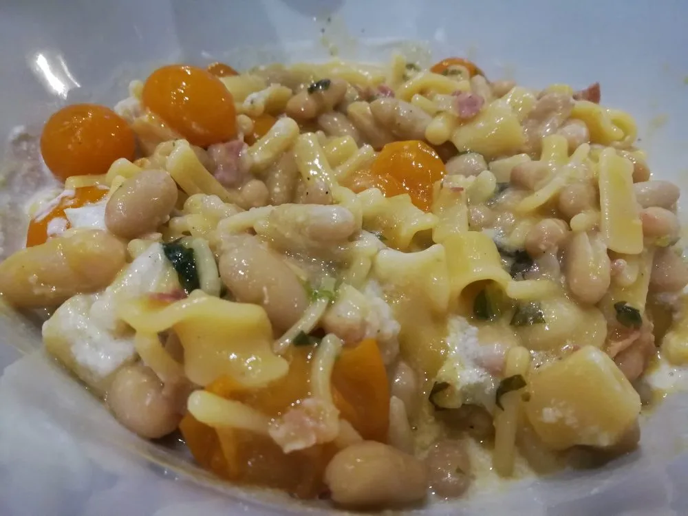Caseificio & Ristorante Della Volpe - Pasta e Fagioli mischiata