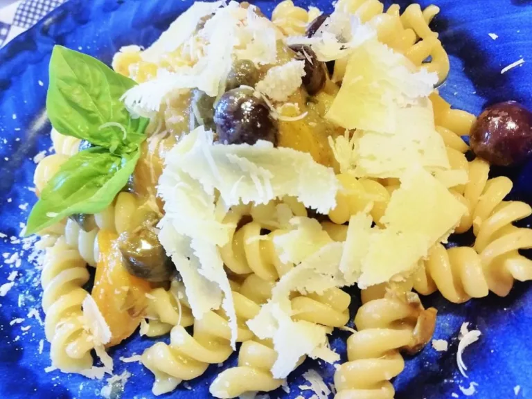 Fusillone al pomodoro giallo