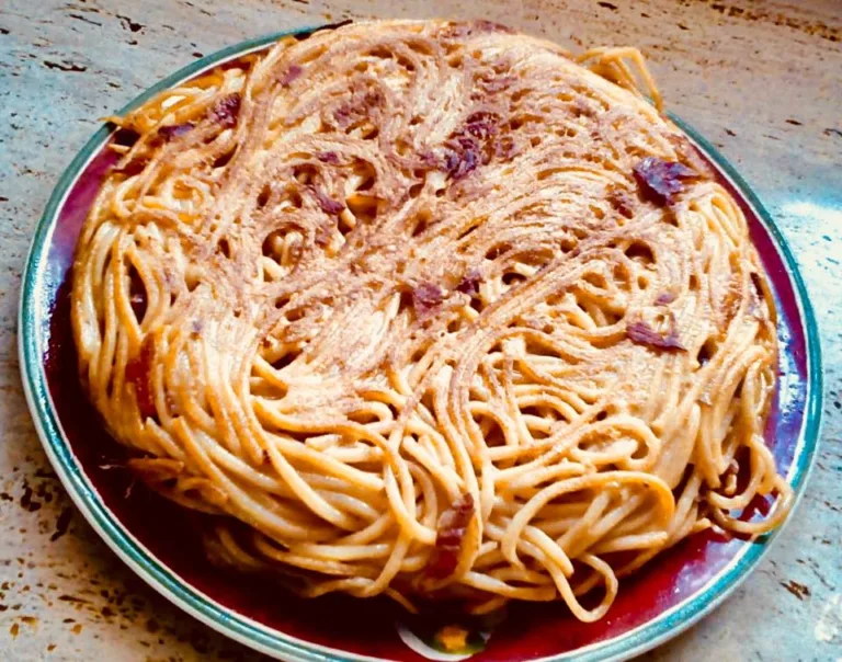Frittata di bucatini