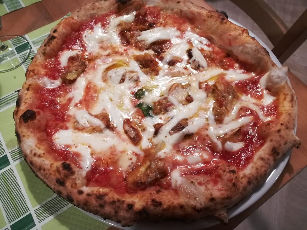 L'Artigiano della Pizza, la parmiginella