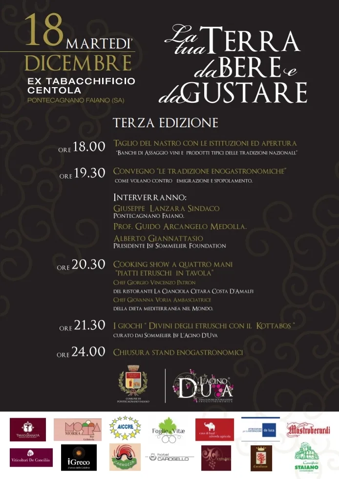 La terra da bere e da gustare