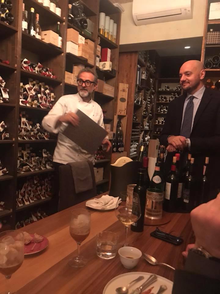 Massimo Bottura e Beppe Palmieri