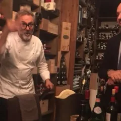 Massimo Bottura e Peppe Palmieri