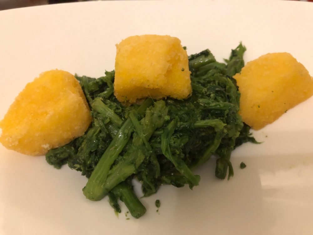 O Ca Bistro', polenta e friarielli