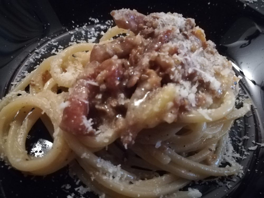 Osteria Pizzeria La Bufala Brilla Spaghetti alla chitarra