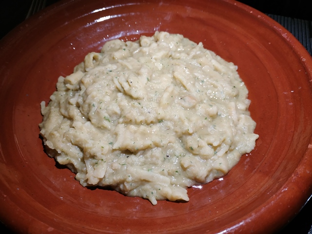 Pasta e ceci di papa' Andrea